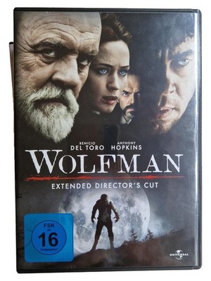 Wolfman DVD Benicio Del Toro Anthony Hopkins Emily Blunt Horror FSK 16