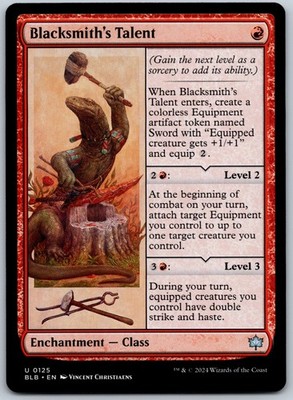 Blacksmith's Talent U Bloomburrow 125 NM