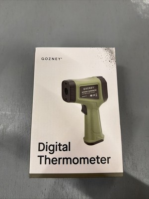 Gozney Infrared Thermometer  Builtin Laser Thermometer with LED Screen  9V Ba...