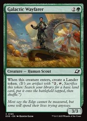 Galactic Wayfarer #185 Edge of Eternities MTG Common