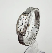 Women's SWISS Watch MICHELE "Coquette" 71-8001. Diamonds Bezel