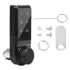 Code Security Lock Touch,Electronic Cabinet Deadbolt Lock,Digital Keypad Pass...