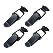 4 PCS Toggle Latch Hardware Stainless Steel Spring Loaded Chest Box Catch Clip
