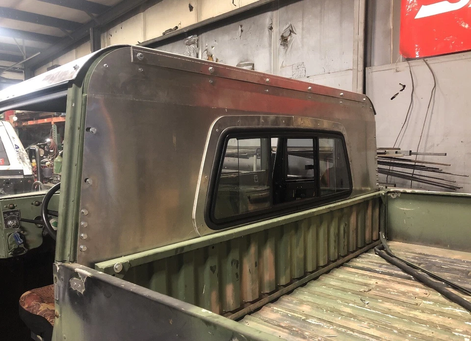 HUMVEE Rear iron Curtain With Sliding Window Military M998 H1 Hummer - Image 3 of 4