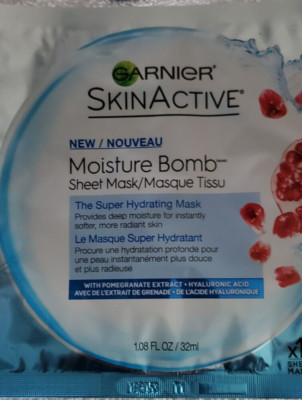 Lot of 3 Garnier SkinActive Moisture Bomb