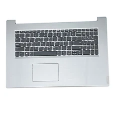 For Lenovo Ideapad L340-17API IWL W/Speaker Silver Palmrest Touchpad 5CB0S17185