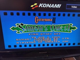 Castlevania 2 Simons Quest NES Nintendo Cartrige Only Tested Working Authentic 
