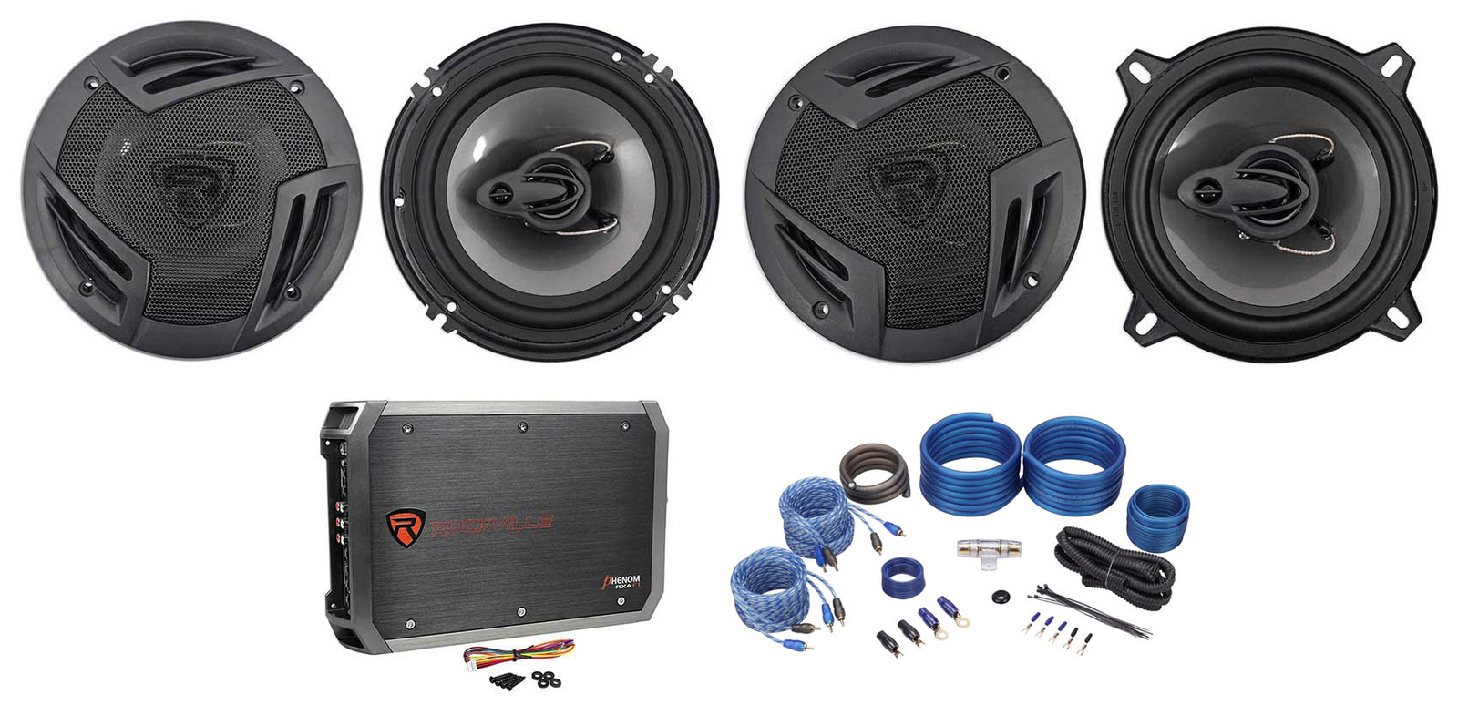 2 Rockville 652 Автомобильные колонки 525 Усилитель Скрытая запасная шина с электроприводом 6599000₽