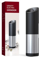 Image of Electric Salt & Pepper Grinders -Stainless Steel
