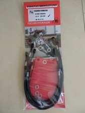 GL 1000 Goldwing GL1 GL2  STAHLFLEX vorne & hinten SCHWARZ ABE brake hose A151