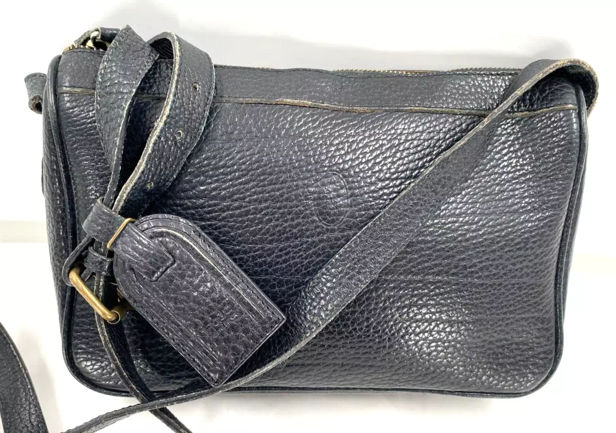 Crossbody Bag for Women, Small Leather Camera Purse Thick Strap