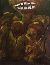Mother and Childbirth Acrylic on Canvas, 11 x 14