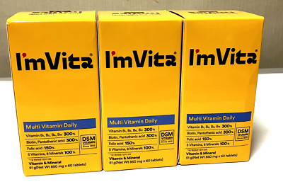 I'm Vita Multi Vitamin Daily 850mg x 60 Tablets / 3EA / 6 Month Supply