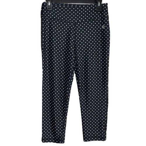 VOGO Athletic black \u0026 white polka dot 