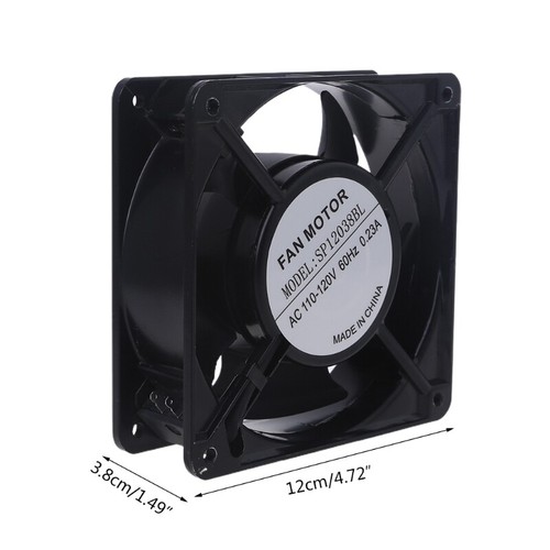 for DC 12V Brushless Axial Fan for Ceramic Stove Pellet Oven Exhaust Coolin - Afbeelding 8 van 8