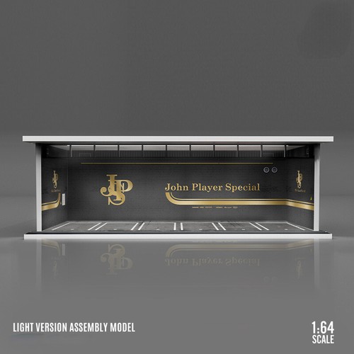 1:64 Maßstab Diorama Auto Garage Modell LED Beleuchtung Auto Parkplatz Szene Modell Spielzeug - Bild 44 von 47