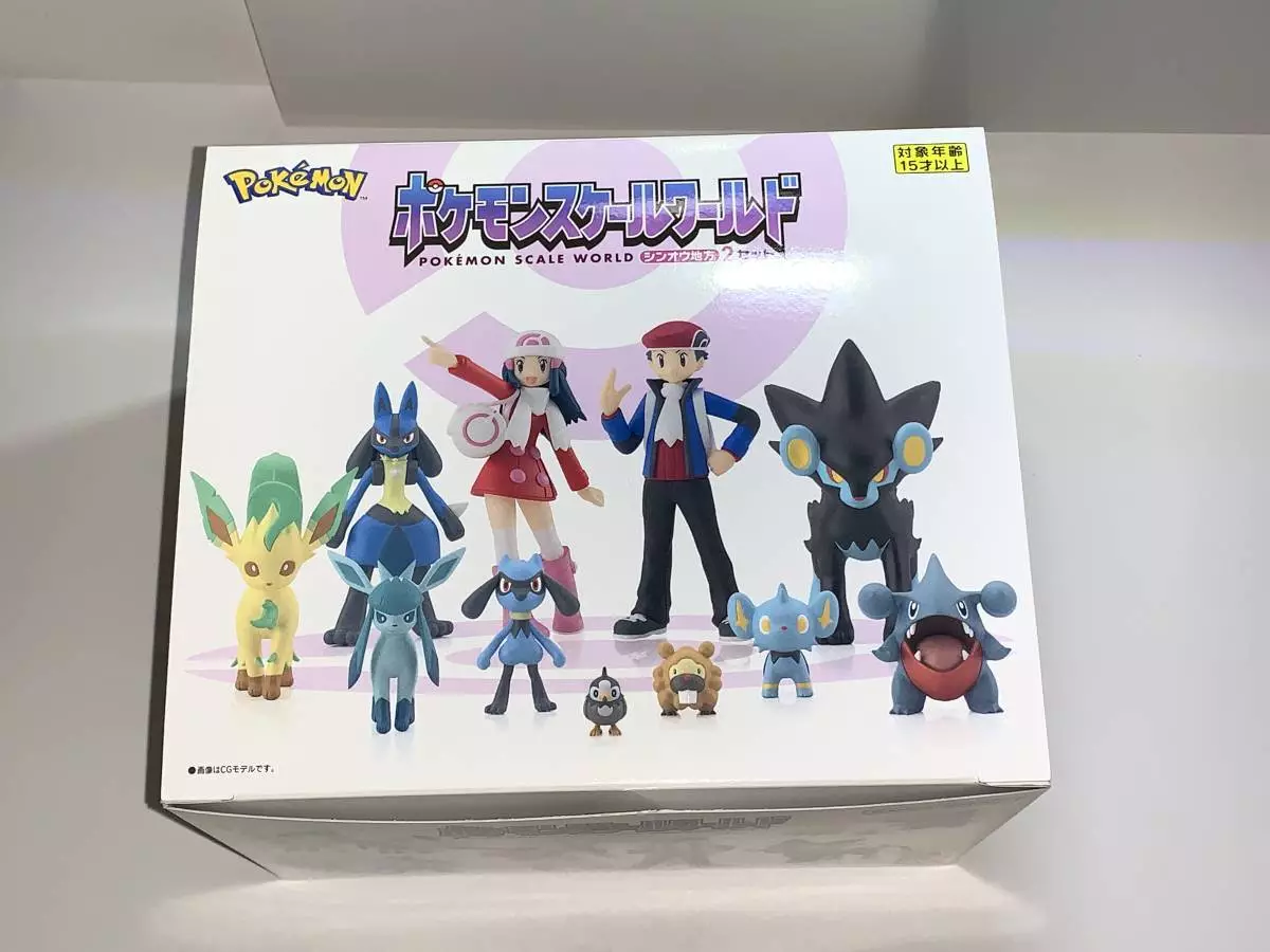 Pokemon Scale World Sinnoh Region Vol.2 Dawn Pt ver. 1/20 Scale