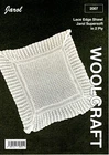 JAROL Knitting Pattern 2007 2Ply Lace Edged Shawl