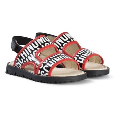 Moschino Girls' Sandals VITELLO ST. MOSCHINO Shoes Size EU 34  US 3  NWB