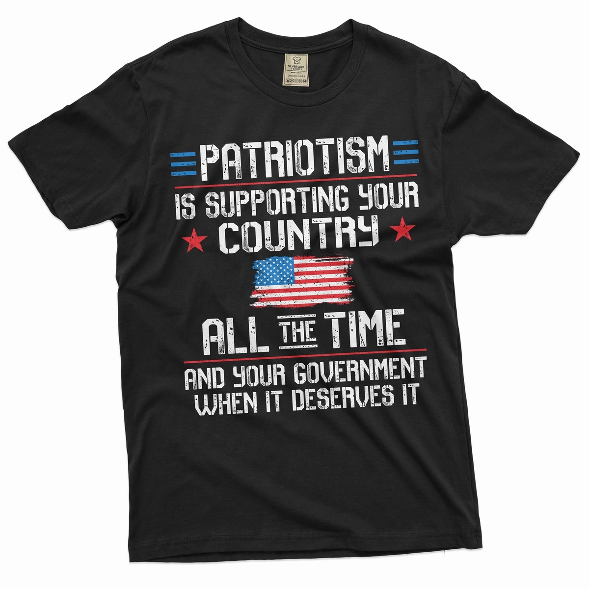 Men's Patriotism T-shirt usa flag tee us patriotic shirts for him