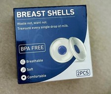 Babebay Breast Shells, 2 Pack Nursing Cups, Milk Saver, Reusable