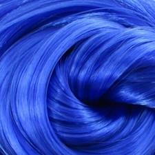 Nylon Doll Hair - Sapphire Blue for Rerooting Custom Dolls, Doll Rehair
