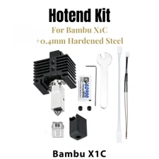For Bambu Lab X1/P1/A1 Hotend Kit,Hardened Steel Nozzle for Bambu Lab 3D Printer