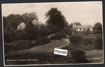 Postkarte Ringwood New Forest Hampshire Krankenhaus Linford Sanatorium 1935 RP