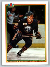 1990-91 Bowman Alexander Mogilny Rookie Buffalo Sabres RC #240