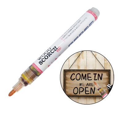 Scorch Marker Holzbrennmarker - chemischer Stift, Pyrographie für DIY-Projekte