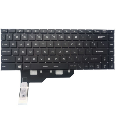 For MSI Raider GE67HX 12UGS 12UHS Vector GP66HX 12UGS 12UHS MS-1545 Keyboard US
