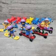 Rocket Power Burger King Toys 2002 Nickelodeon Otto Reggie Sam Lot