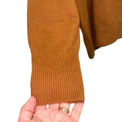 knee length dresses for ladies Vince Camuto Exposed Seam Long Sleeve Sweater Dress MSRP $99 main image 1