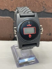 Vintage Toy Spy Tech Digital Decoder Ring Watch Secret Messages Tyco
