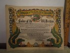 1946 Domain of the Golden Dragon Int'l Date Line Certificate USS Panamint — photo 2