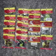 180 Big Bite Baits 2" Ring Triple Tip Grub Color Assortment Great Buy!