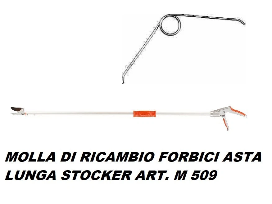 Molla Di Ricambio Per Cesoie Da Giardino In Acciaio Inox - 3 Misure: 6, 7, 8 Cm