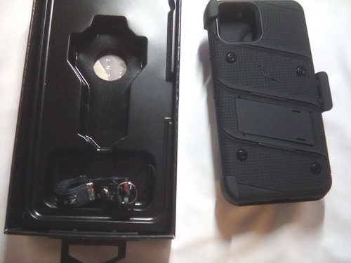 ZIZO Bolt Series Google Pixel 4 Case Heavy Duty Black/Black Glass Incl - Picture 7 of 10