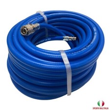 TUBO ARIA COMPRESSA PVC COMPRESSORE 8x13 10-15-20MT UNIVERSALE ATTACCO RAPIDO