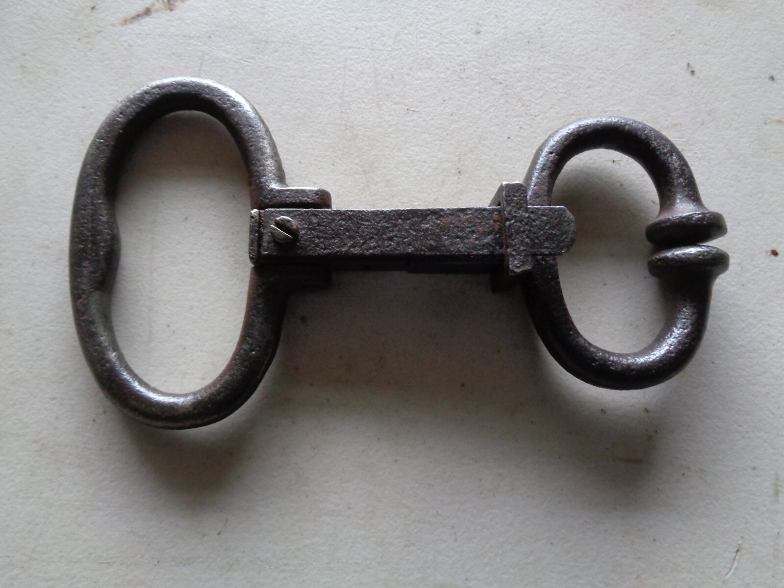7" Vintage Bull Cow Cattle Nose Ring Leader