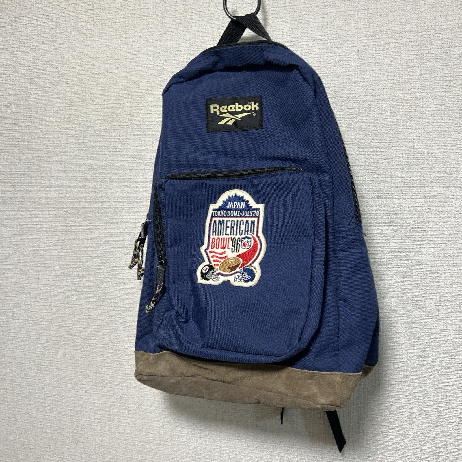 Vintage NFL Reebok Backpack Bag American Bowl 1996 Japan Tokyo dome July 28