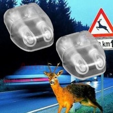 2x Wildwarngerät Wildwarner Auto KFZ PKW LKW Motorrad Bus Wildunfall Wildwechsel