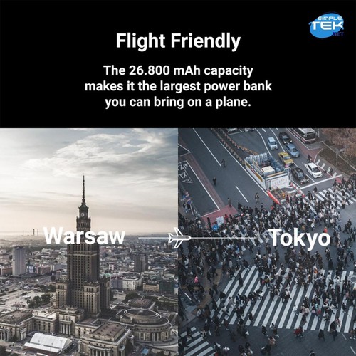 Powerbank 26800mah 4 Ports 128w Pd Quick Charge Charger Notebook Portable_ - 第 3/9 張圖片