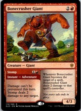 Bonecrusher Giant Regular Promo Pack: Throne of Eldraine NM