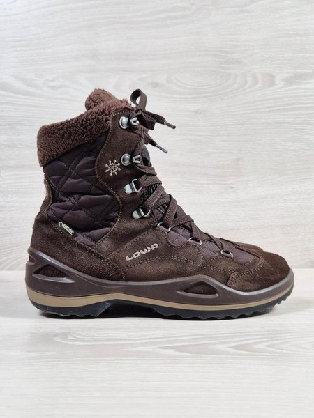 Women Lowa Boots Brown Suede 38