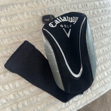 Callaway Golf Driver Gray  Black Golf Club Head Cover Vguc With 1 Tag