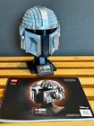 LEGO Star Wars: The Mandalorian Helmet (75328) complete w/instructions no box