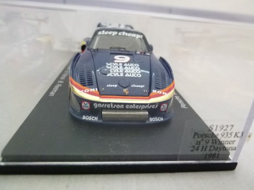 Spark 1:43 Porsche 935 K3 #9 Garredson-Rahal-Redman ganador Daytona 1981 S1927 - Imagen 6 de 12