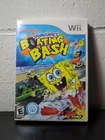 SpongeBob's Boating Bash Nintendo Wii 2010 Complete Manual Tested Read !!