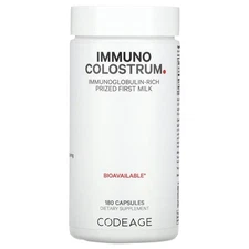 2 X Codeage, Immuno Colostrum, 180 Capsules